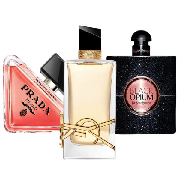 Pack YSL Libre SI & Black Opium & Prada - Eau de Parfum 100 ML