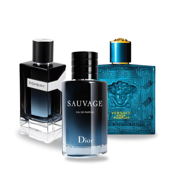 Pack SAUVAGE & Versace Eros & YSL Y - Eau de Parfum 100ML